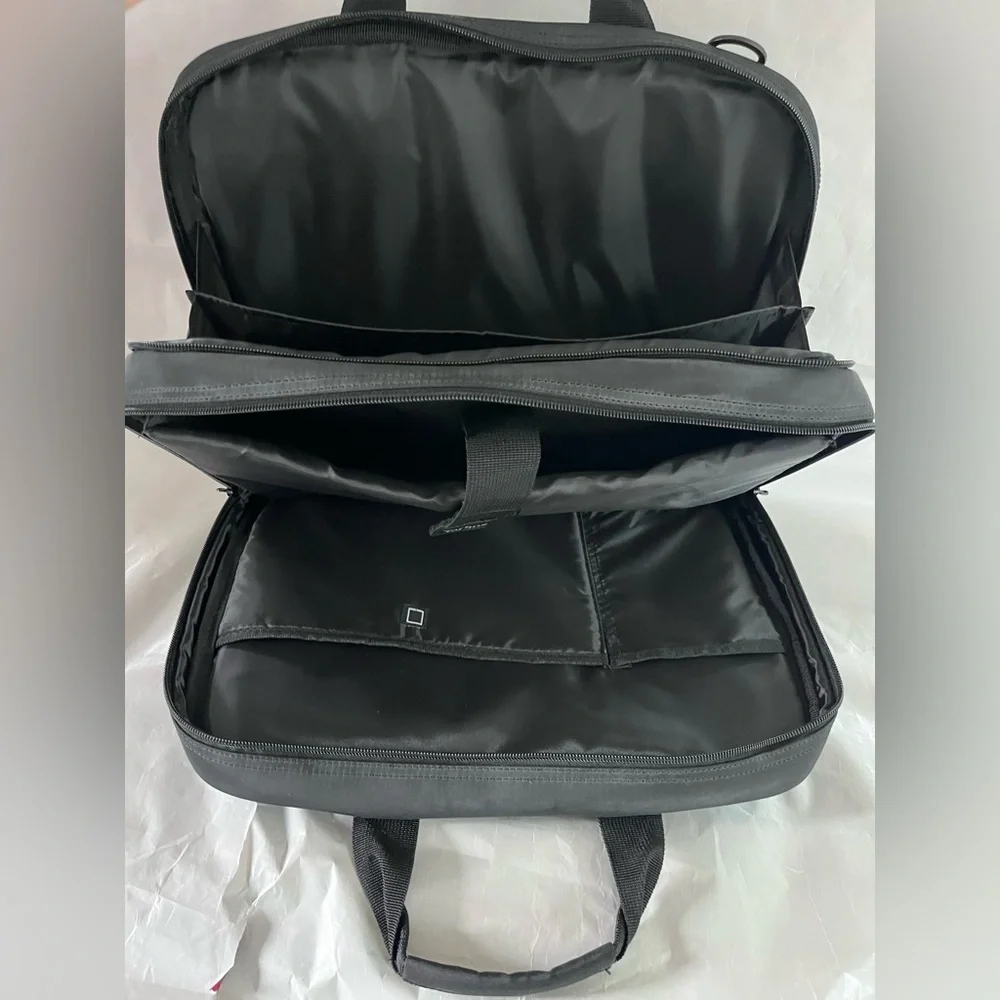 Targus Black and Gray Laptop Bag Executive Briefcase